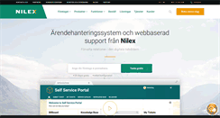 Desktop Screenshot of nilex.se