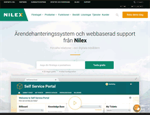 Tablet Screenshot of nilex.se